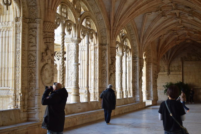 回廊<br />マヌエル様式の最高傑作とのこと