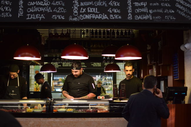 Confraria<br />お寿司屋さんもあります。