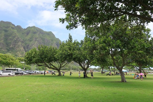クアロア・リージョナルパーク。<br />クアロア・ランチの近くにある大きな公園。<br />なかなか良さげなロケーションなので立ち寄ってみた。