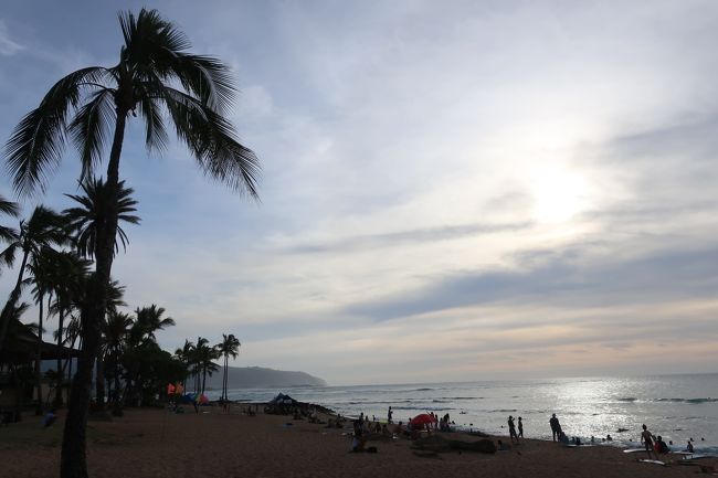 最後はハレイワ・アリ・ビーチ。<br />オアフ島の北側にあるビーチです。