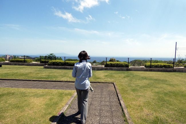 3号館屋上の庭を散歩します