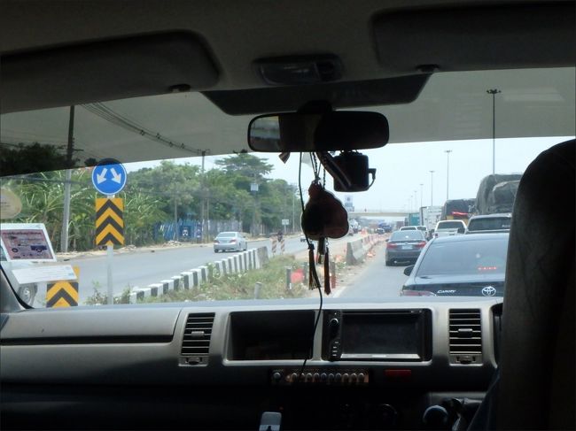 やっぱりバンコクへ戻るほうの道は、思いのほか時間とられたかな。。