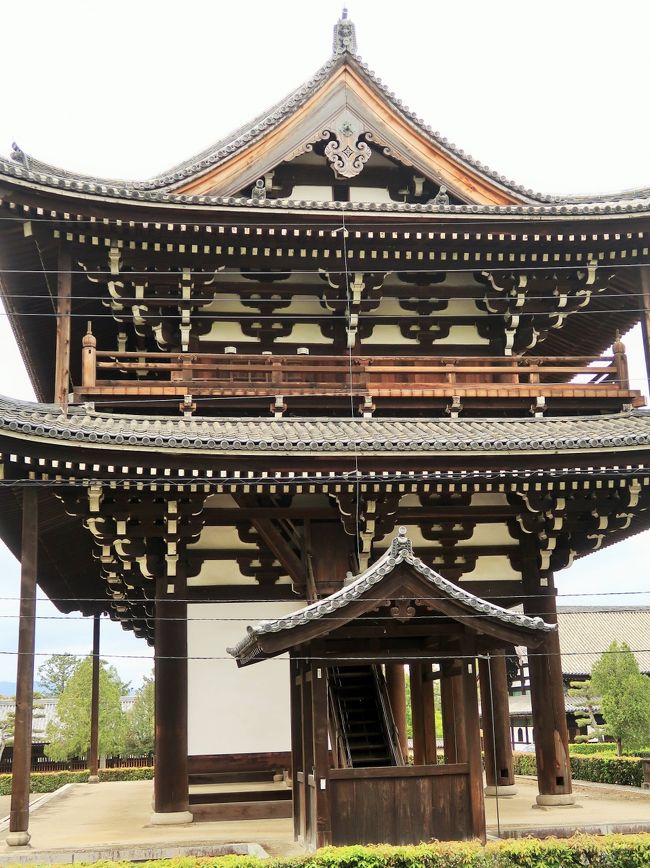 京都平成11 東福寺d 本堂-昭和の再建/最大級- ☆三門・浴室