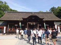 大山祇神社の本殿がありました。
ここで参拝して車に戻りました。