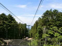 ロープウエイで有馬温泉をめざします