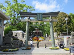 この後、お昼は旧大和町の桂花茶房に立ち寄って（０３旅行記参照）、帰りに思い立って立ち寄り。
防府天満宮です。