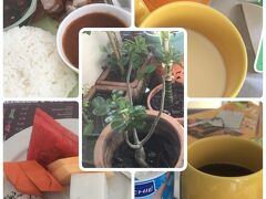 ［バンコクロフトイン］

昨夜のチェックインで 朝食を頼んでおいた！

☆ メインを一品 調理してくれる 150TB 
☆ 食堂は WiFi 快適！