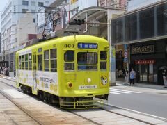 長崎駅で長崎電鉄の一日券(500円)を購入し、いざ長崎市内観光へ！
ジェットフォイルの時間まで長崎市内を観光します。
長崎観光は本当に路面電車が便利。長崎市は何度か来ているので、今回はあまり行っていないような箇所に行ってみました。