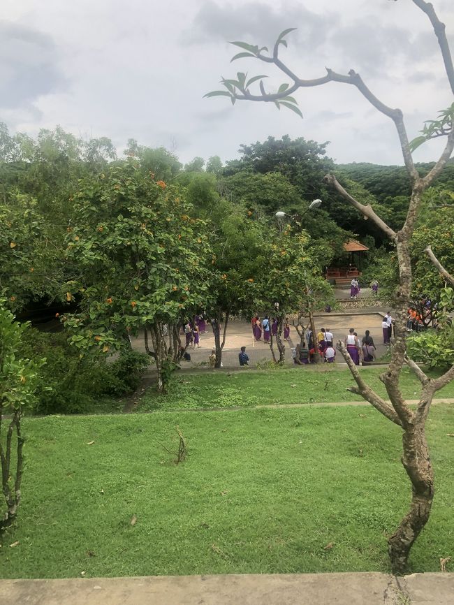 登ったり下ったり猿を警戒したり。