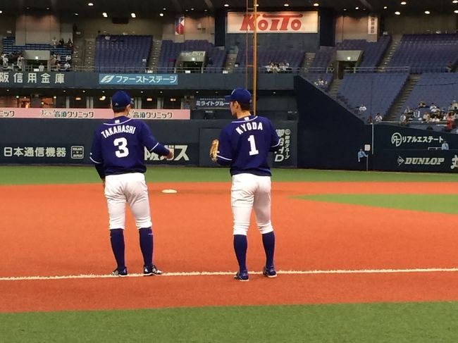 6月8日(木)オリックスvs巨人 大商大シートB 3塁側