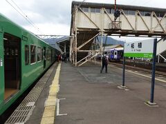 終点、柘植（つげ）駅に到着。