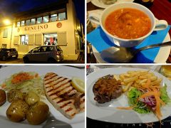 ファイアル島オルタで夕食を摂ったのは、自分たちが泊ったPorto Pim Bayすぐ近くにあるRestaurante Genuino。
魚も肉もある地元料理のお店で、評判がよさそうだったので行ってみました。

午後7時半頃行ってみたところ、月曜日なのに1階も2階もほぼ満席。
評判がいいからだろうと期待が膨らみましたが、スタッフの応対態度がせっかちで横柄。
忙しかったからかな…。
魚のグリルもステーキもおいしかったのに、不満が残ったのが惜しい。
ゆったりと落ち着いて食事をしたいなら、ランチで行ったほうがいいかも。
その時には、二階の窓際に陣取れば、ポルト・ピム湾の眺めが楽しめそうですよ。

さてと、今日はこれでお宿に戻って、明日のファイアル島ドライブの計画を立てようと思います。