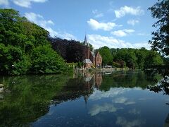 ガイドブックに｢愛の湖｣と書いてあるMINNEWATER。きれい。