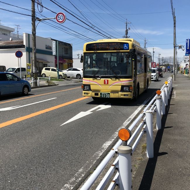 名鉄バス、最近はいすゞ車両も増えました。