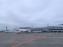 新千歳空港に無事着陸。