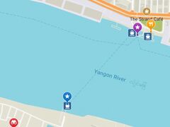 【パンソダン埠頭～ヤンゴン川～水上バス】

10分間の乗船「ボ～～ッ♫」