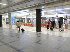 地下鉄で数分で博多駅に。空港からのアクセス最高ですねぇ。