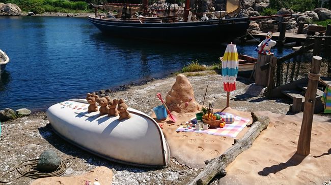 春に来なかったのは、ダッフィーの新しいイベント<br />『ダッフィーのサニーファン』に行くためでした。<br />