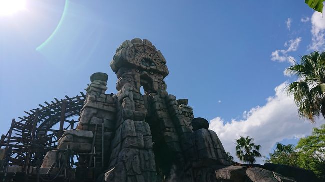 『レイジングスピリッツ』下の娘が行く前から乗りたいと言っていて、ファストパス取り、初めて乗りましたよ。上の子は怖いから待っていると言っていましたが、結局乗り、乗ったら乗ったで楽しかった～。また乗りたいと・・・。<br />『レイジングスピリッツ』にはまりそうです。