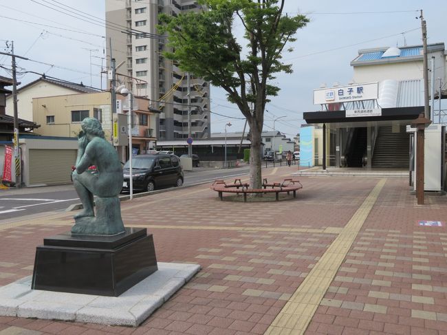 名古屋場所の「追手風部屋」の白子東町公園での稽古場は、今年が