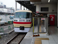 今回は、池袋駅10:30発の西武の特急『ちちぶ11号』で出発。
ホームでは、懐かしい色の車両が待っていた。