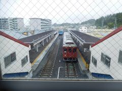 陸中山田駅で途中下車。