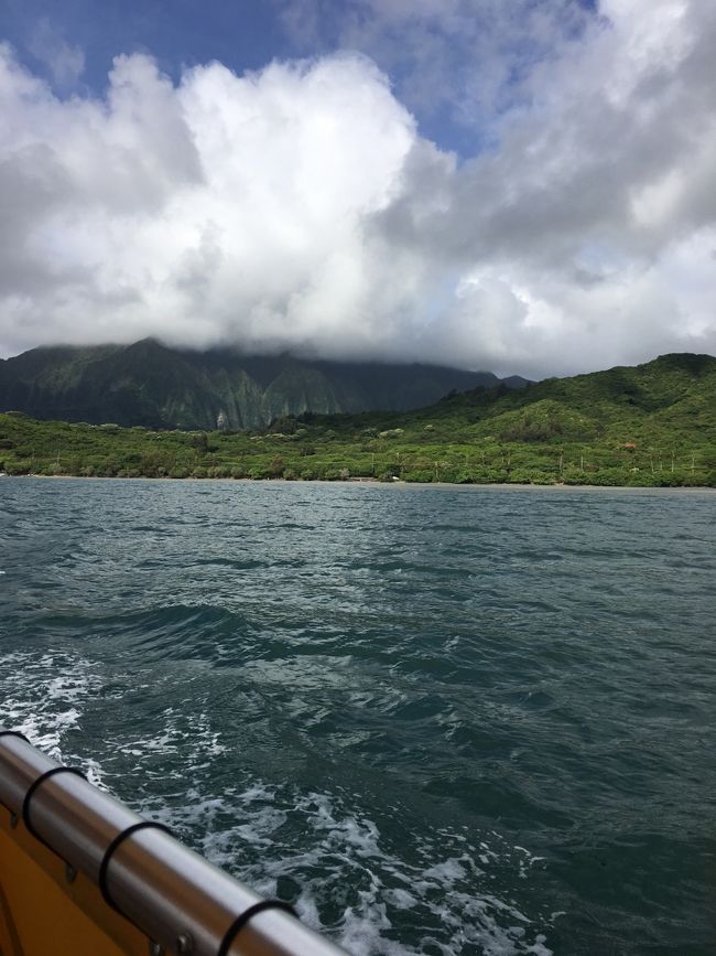 雲が追いかけてきます、、