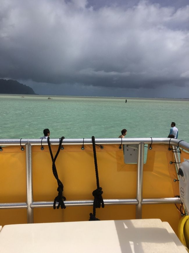 サンドバー到着！