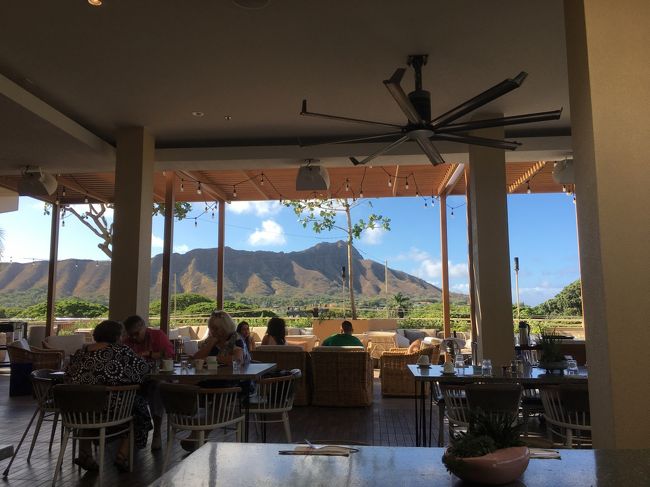 ダイアモンドヘッドが、ど～んと見えます。<br />いい景色です。