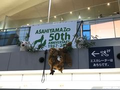 時間通り旭川空港に到着♪(＾∀＾)

ここからすでに旭山動物園にようこそ！って感じで可愛いねぇ。