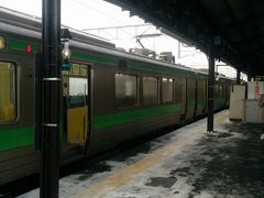 小樽駅に到着しました。
札幌から小樽までは、大体30分位で到着です。