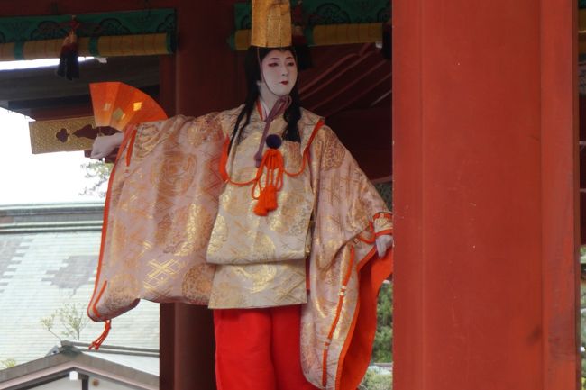 鎌倉散策パートⅣ 鎌倉まつり~鶴岡八幡宮の静の舞がハイライト。恋する義経への思い、頼朝の理不尽さへの憤りもいかばかりだったことかと思います~