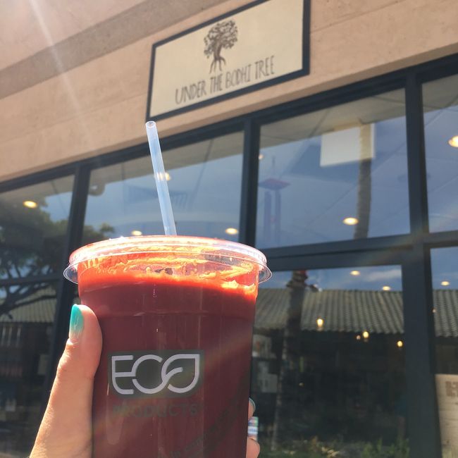 ハワイに来ると野菜不足になるので、スムージーは飲みまくりました。見かけたら買う。