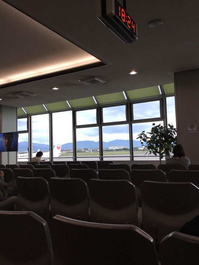 さて旅の始まりはローカル空港から羽田空港へのフライト。