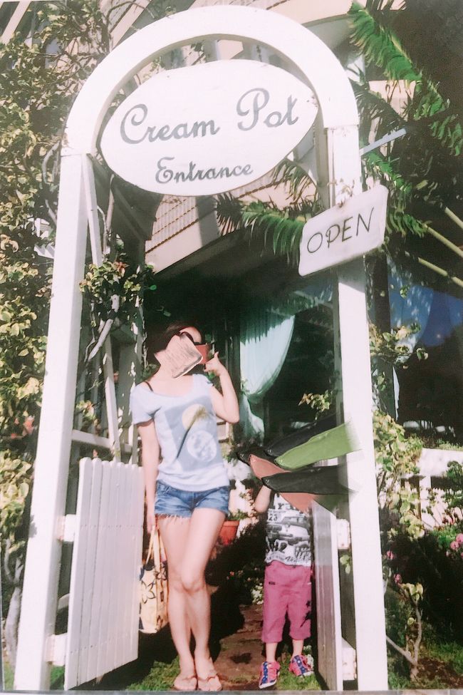 戻って朝食に、雑誌に載ってたCream potでパンケーキ。フワフワで美味しかったー。けど、日本人だらけやったw<br />とりあえずホテル戻ってもう一回寝る。