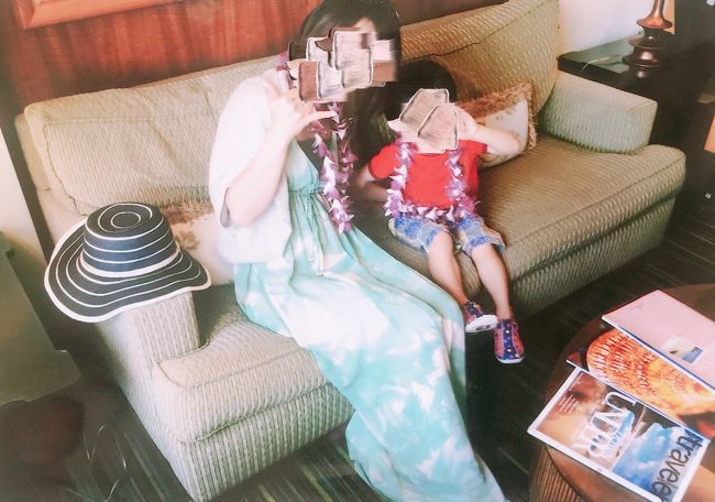 5日目はヒルトンタイムシェアの説明会。メーデーなので、レイもらっちゃった。ハワイ感増して嬉しい～～。<br />にしても、やっぱタイムシェア高いのね。我が家には無理ー。