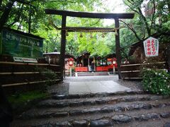 野宮神社　緑の濃さに驚くばかり。