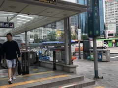 食べ終わってから再び新村駅から地下鉄に乗り