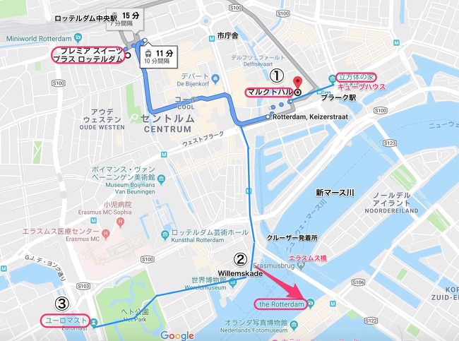 水辺の美しい景色を求めてオランダ ベルギーへ 8 ユニークな建築がいっぱいのロッテルダムへ ロッテルダム オランダ の旅行記 ブログ By Akikoさん フォートラベル