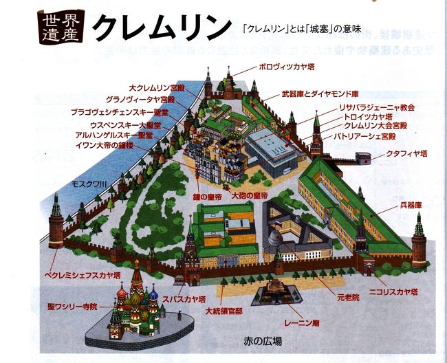 ロシア(6) クレムリン1』モスクワ(ロシア)の旅行記・ブログ by