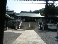 桃太郎伝説もある、吉備津彦神社です。