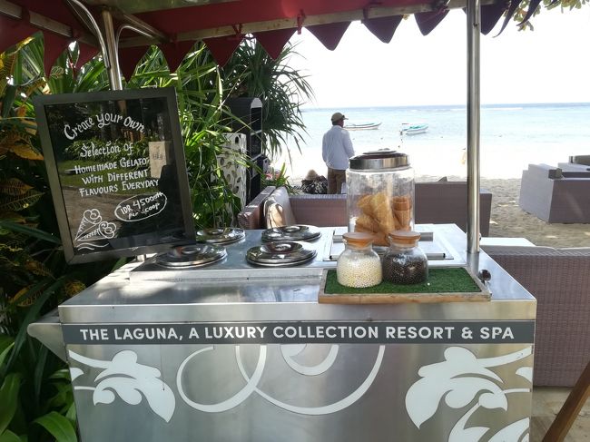 アイスクリームが敷地内で売ってます。<br /><br />45000++ルピアだったかな？