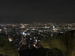 山の上にあって、眺めが最高！
台湾の夜景が一望(〃ω〃)