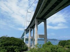 来島海峡第三大橋　馬島より