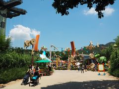 昨日はあまり散策できなかったトイストーリーランドで遊びましょうー