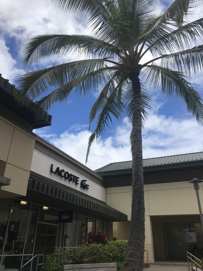 といっても まだチェッインまで<br />4時間もあるので この時期を利用して<br />ワイケレへ行く事にしました。<br />往復10ドルの安いツアーで当日予約できます。<br />DFS前から出ております。<br />安くて人気があるので 早めに行かないと 次の便にされてしまいます。私も1時間後のに回されました。なので DFSに入り 初日に行くとライオンコーヒーがもらえる引き換え券を使う事に。<br />実はそこは ヒルトンバケーションの案内カウンターでもありました。<br />予約入れました。入れたけどオーナーにはなりませんて。<br />ワイケレは ツボな物がなくて、高く感じました。<br />買ってる人は買ってるけれど 私はいいや。<br />はよ帰りたいけど まだ帰りのバスまで時間あります。<br /><br /><br />