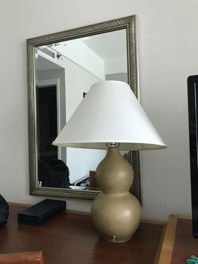 イプの形のスタンドが可愛い。<br />