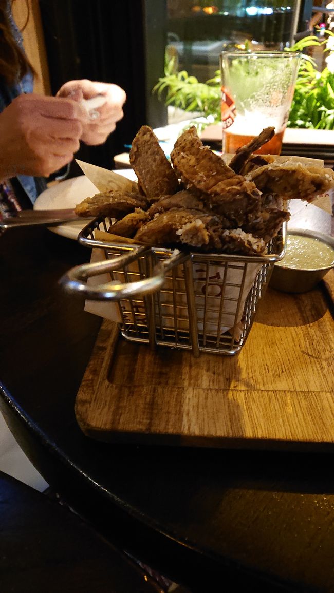 ジャンボマッシュルームのから揚げ<br />香りがたまらなくいいです(^O^)<br />