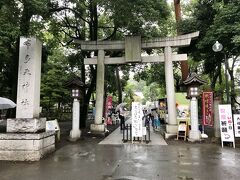 約5分ほどで、布多天神社へ到着です。