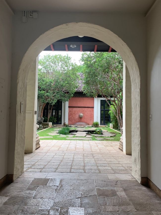 ここからの庭園も本当に素敵